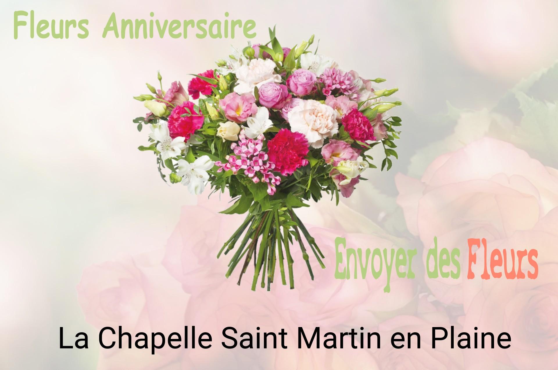 Bouquet de fleurs d’anniversaire livré à La Chapelle-Saint-Martin-en-Plaine