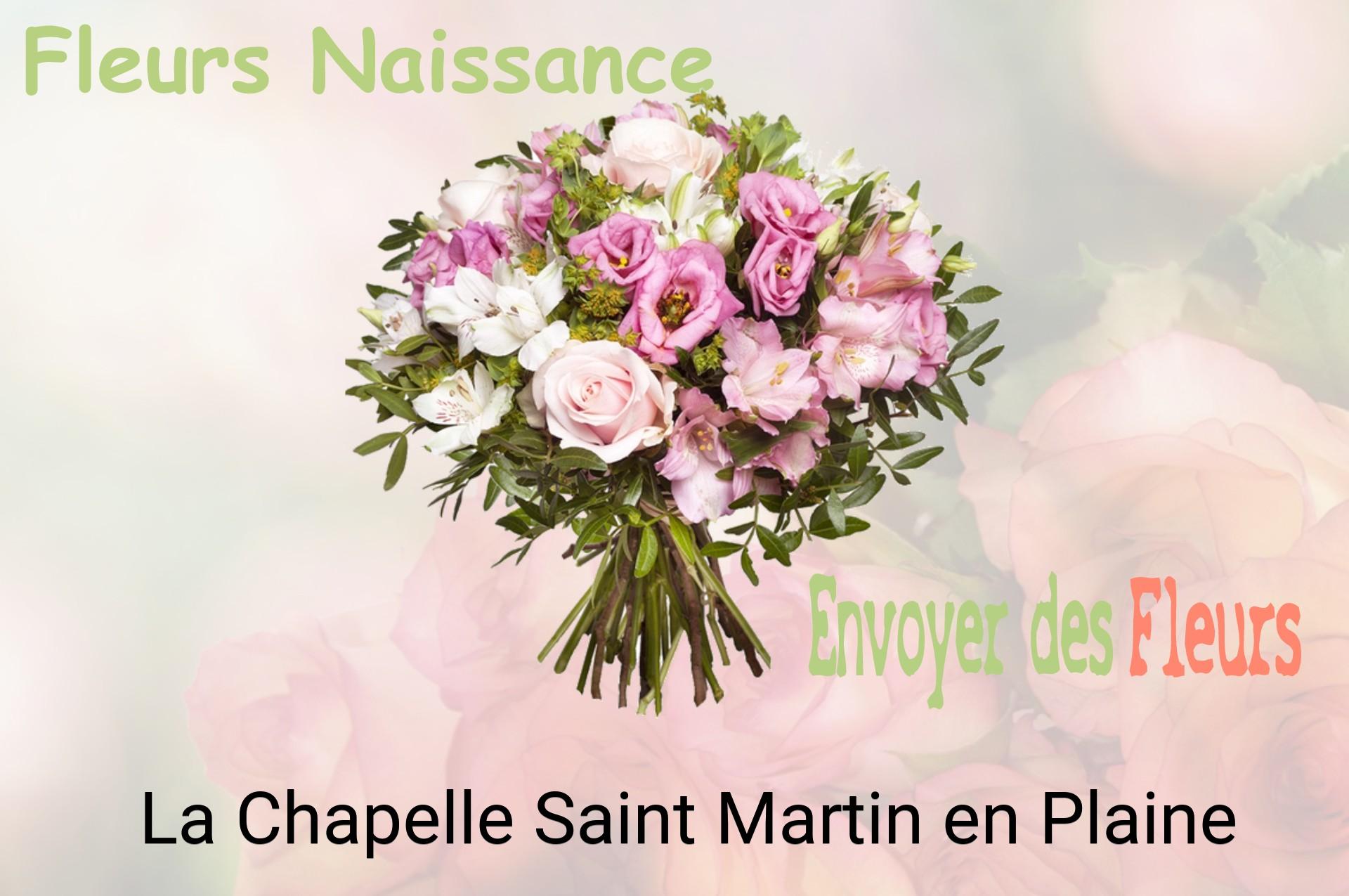 Bouquet de fleurs de naissance livré à La Chapelle-Saint-Martin-en-Plaine